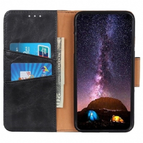 Cover voor Samsung Galaxy M23 5G Edouard Kunstleer