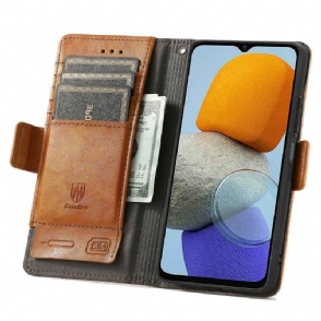 Folio-hoesje voor Samsung Galaxy M23 5G Anti-fall Zakelijk Omdraaien