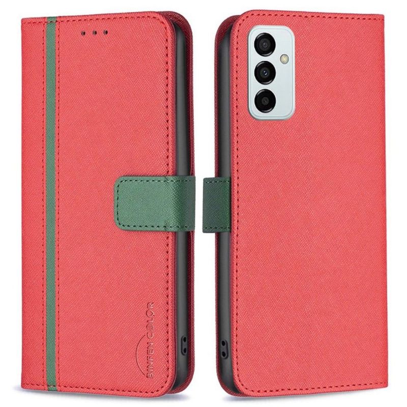 Folio-hoesje voor Samsung Galaxy M23 5G Binfen-serie 9