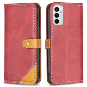 Folio-hoesje voor Samsung Galaxy M23 5G Binfen Series-8 Zichtbare Naden