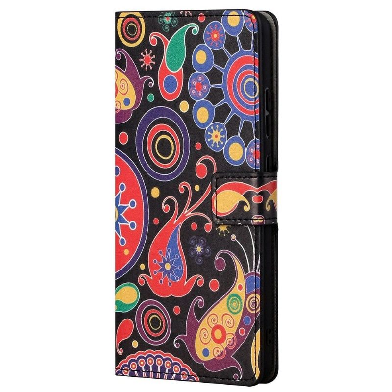 Folio-hoesje voor Samsung Galaxy M23 5G Paisley Bloem