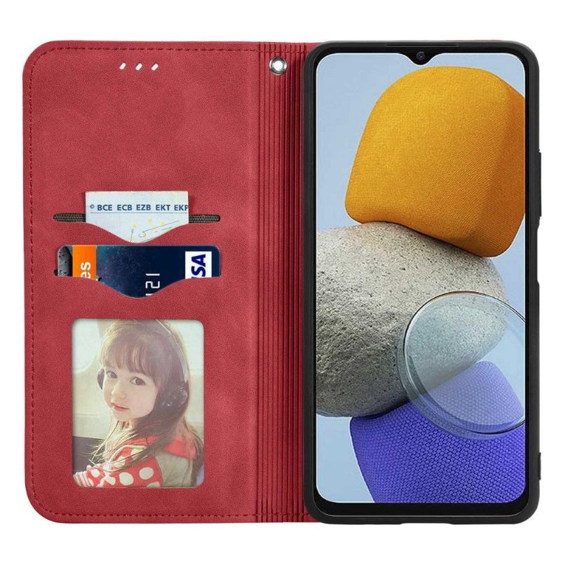 Folio-hoesje voor Samsung Galaxy M23 5G Zakelijk Retro