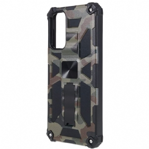 Hoesje voor Samsung Galaxy M23 5G Ondersteuningsfunctie Camouflage