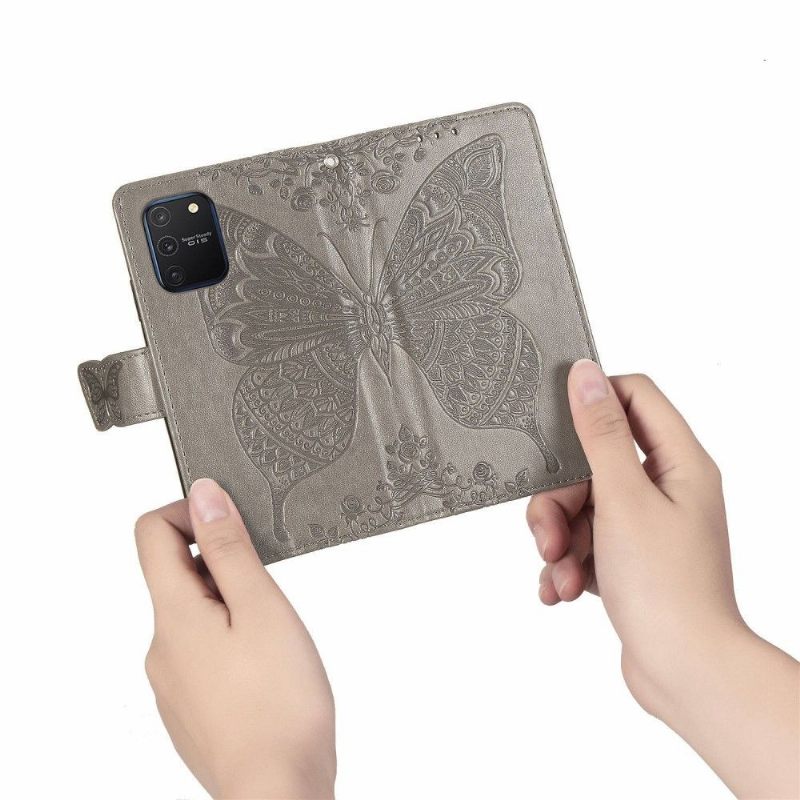 Case voor Samsung Galaxy S10 Lite Bescherming Reliëfvlinder