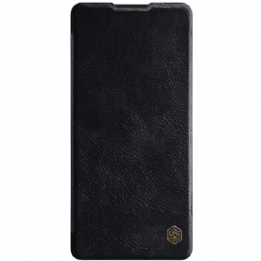 Folio-hoesje voor Samsung Galaxy S10 Lite Anti-fall Qin Serie Kunstleer