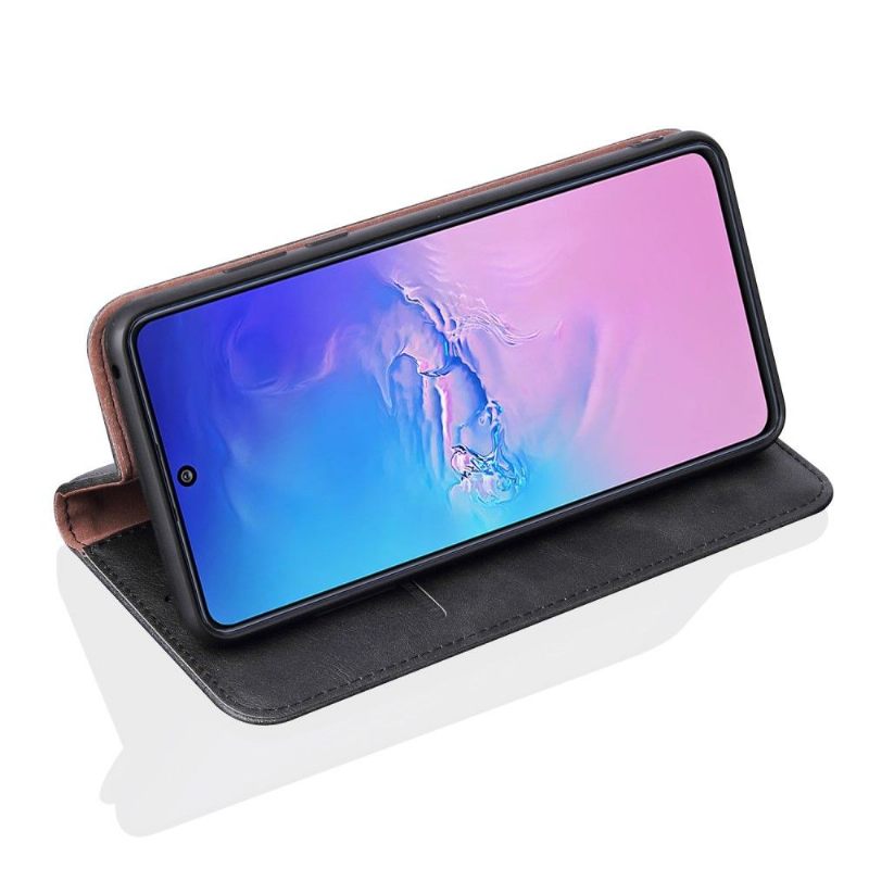 Folio-hoesje voor Samsung Galaxy S10 Lite Hemelse Smart Retro
