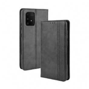Folio-hoesje voor Samsung Galaxy S10 Lite Leer In Cirénius-stijl