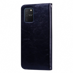 Folio-hoesje voor Samsung Galaxy S10 Lite Luxe Vintage Leereffect