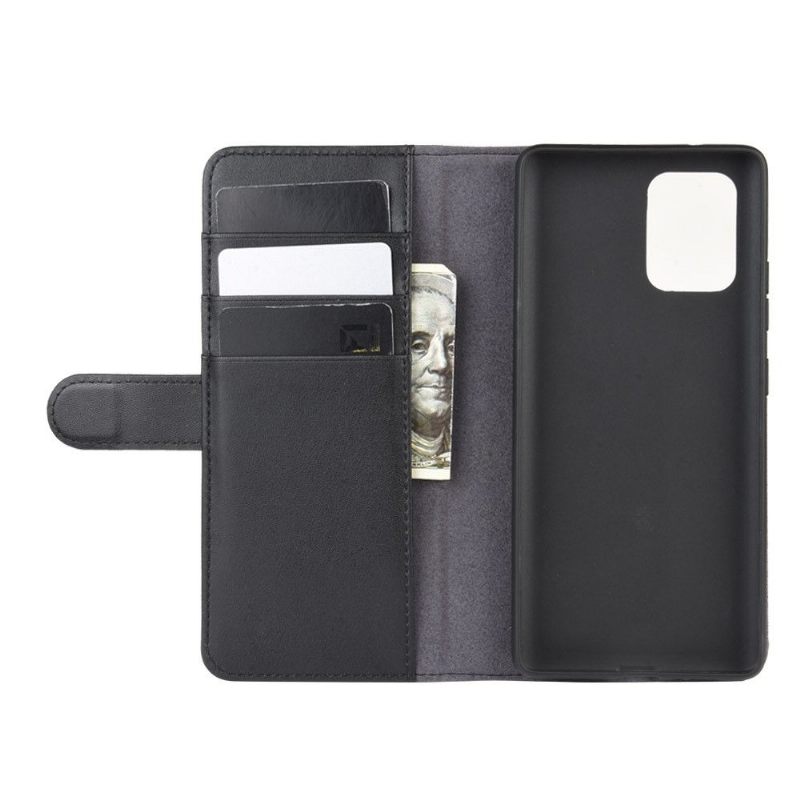 Folio-hoesje voor Samsung Galaxy S10 Lite Premium Leer