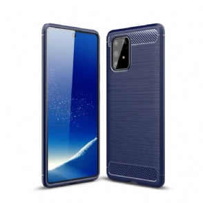 Hoesje voor Samsung Galaxy S10 Lite In Koolborstel Gel
