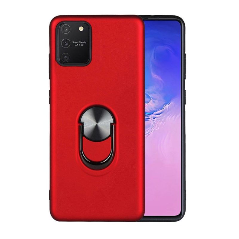 Hoesje voor Samsung Galaxy S10 Lite Mat Effect Met Steun Op De Rug