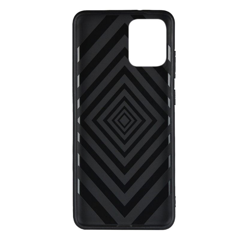 Hoesje voor Samsung Galaxy S10 Lite Mat Effect Met Steun Op De Rug