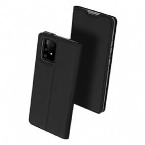 Leren Hoesje voor Samsung Galaxy S10 Lite Satijnen Coating