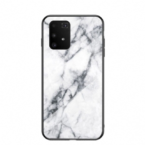 Telefoonhoesje voor Samsung Galaxy S10 Lite Bescherming Celine Marmeren Glazen Achterkant