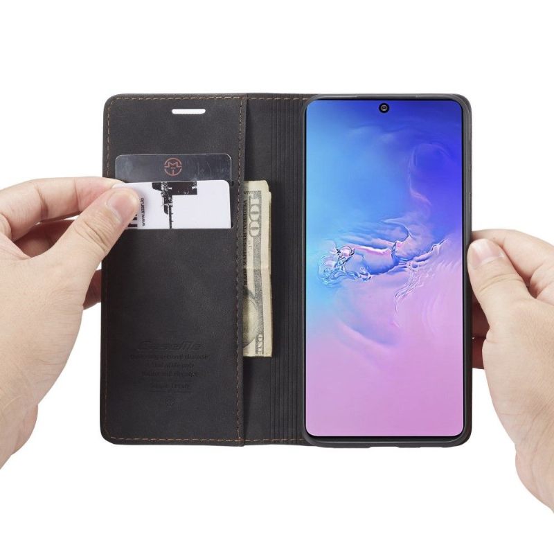 Telefoonhoesje voor Samsung Galaxy S10 Lite Folio-hoesje Vintage-serie