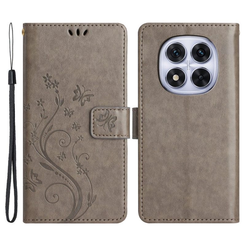 Bescherming Hoesje Xiaomi Redmi Note 14 Pro Plus 5g Bloemen