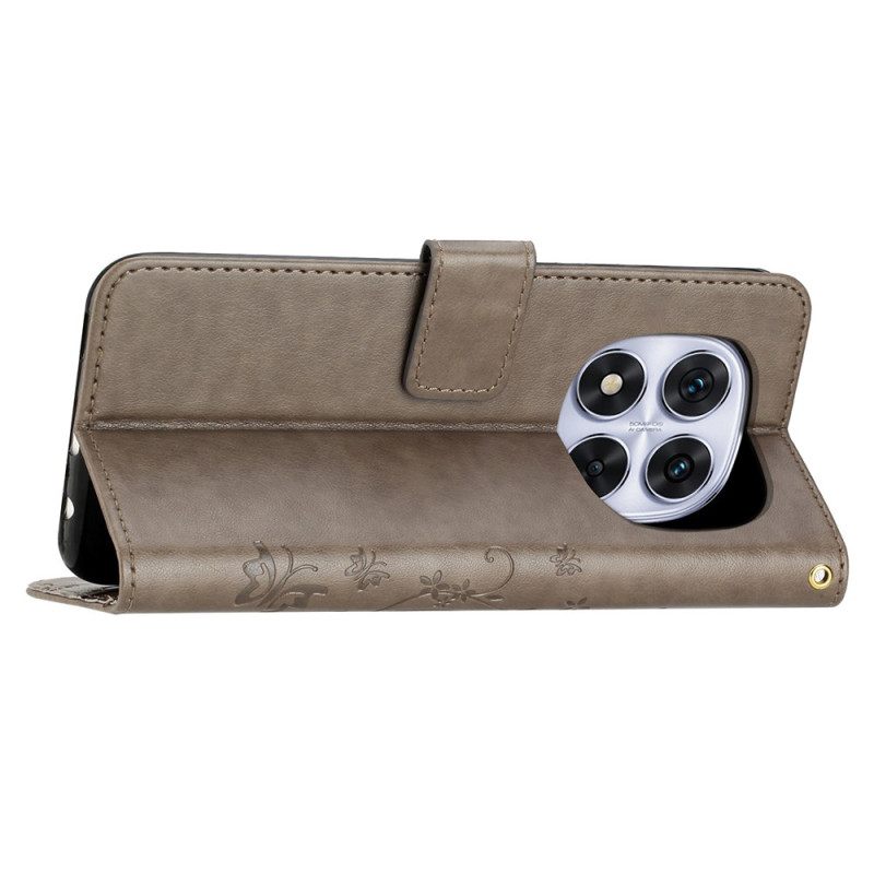 Bescherming Hoesje Xiaomi Redmi Note 14 Pro Plus 5g Bloemen