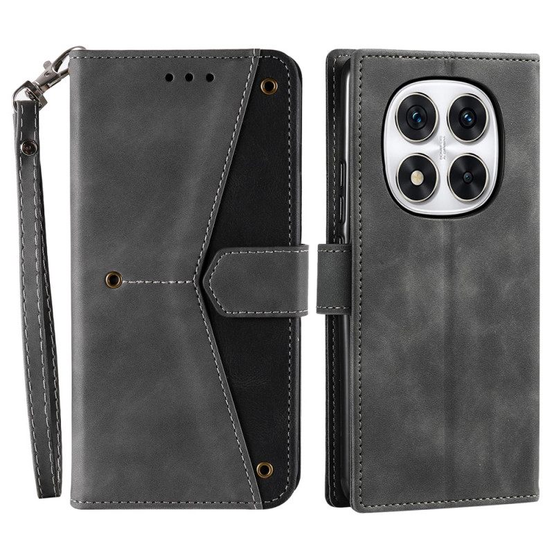 Bescherming Hoesje Xiaomi Redmi Note 14 Pro Plus 5g Vintage Tweekleurig