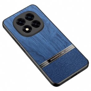 Cover Hoesje Xiaomi Redmi Note 14 Pro Plus 5g Telefoonhoesje Houtstijl