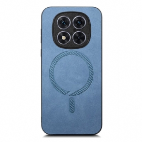 Cover Hoesje Xiaomi Redmi Note 14 Pro Plus 5g Telefoonhoesje Magsafe-compatibel Met Lederlook