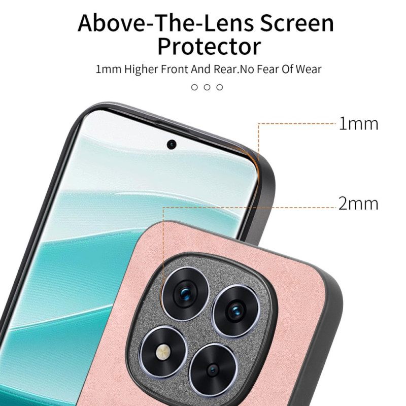 Cover Hoesje Xiaomi Redmi Note 14 Pro Plus 5g Telefoonhoesje Magsafe-compatibel Met Lederlook