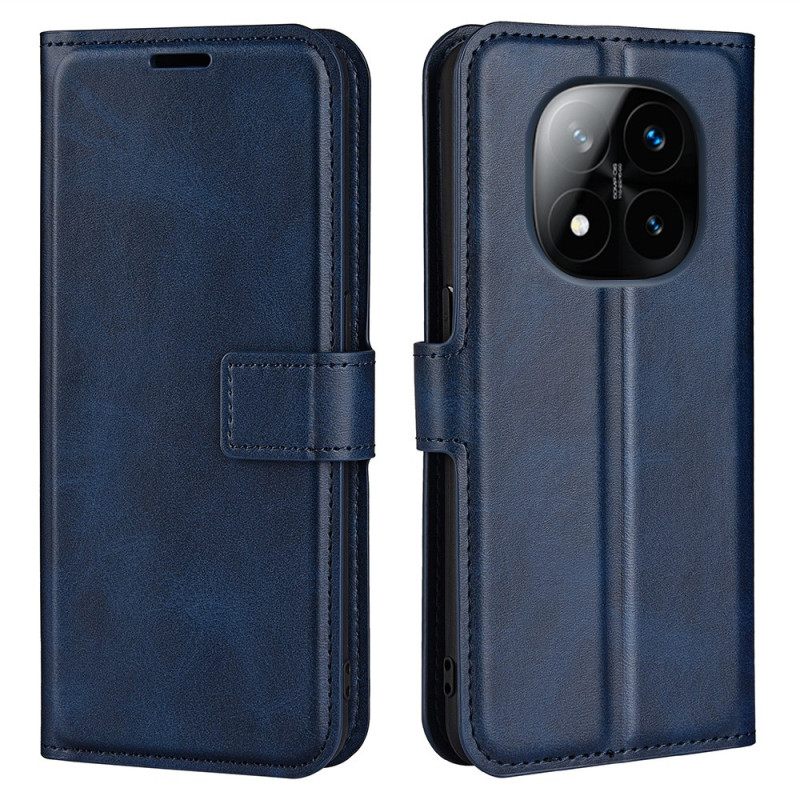 Folio-hoesje Xiaomi Redmi Note 14 Pro Plus 5g Lederlook