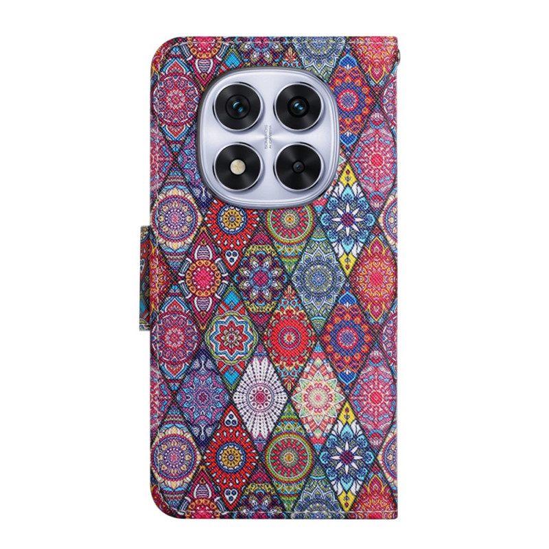 Folio-hoesje Xiaomi Redmi Note 14 Pro Plus 5g Telefoonhoesje Kaleidoscoop