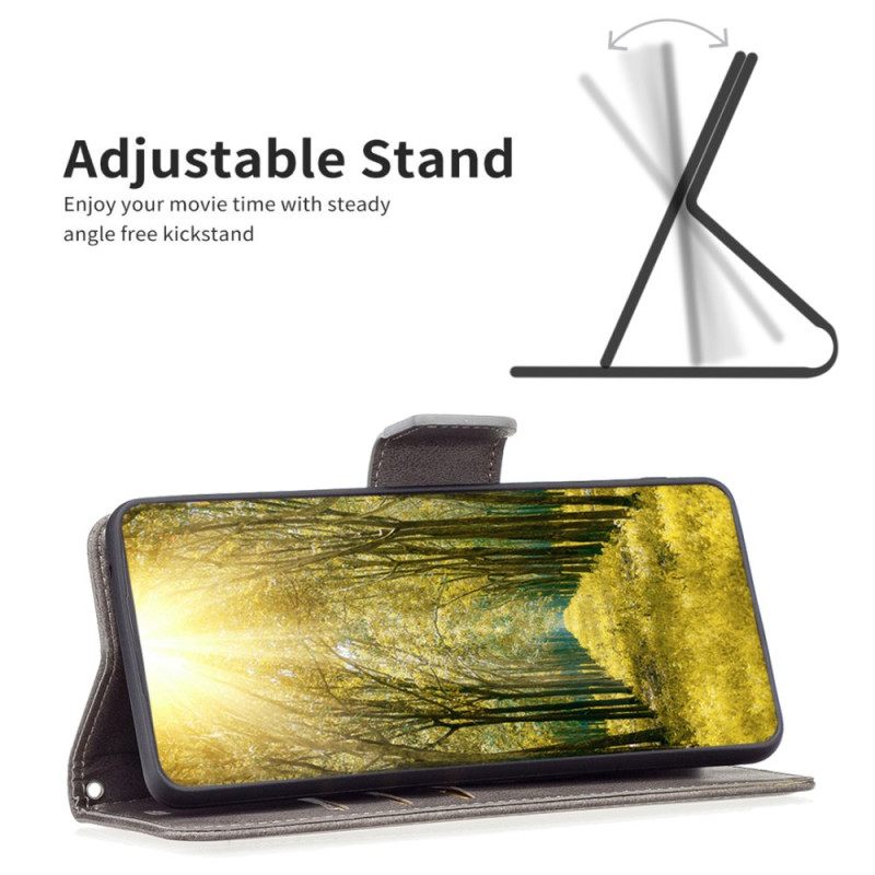 Folio-hoesje Xiaomi Redmi Note 14 Pro Plus 5g Telefoonhoesje Schuine Bandsluiting