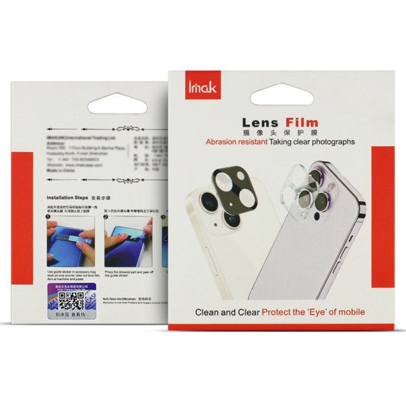 Gehard Glazen Lensbeschermer Voor Xiaomi Redmi Note 14 Pro Plus 5g (zwarte Versie)