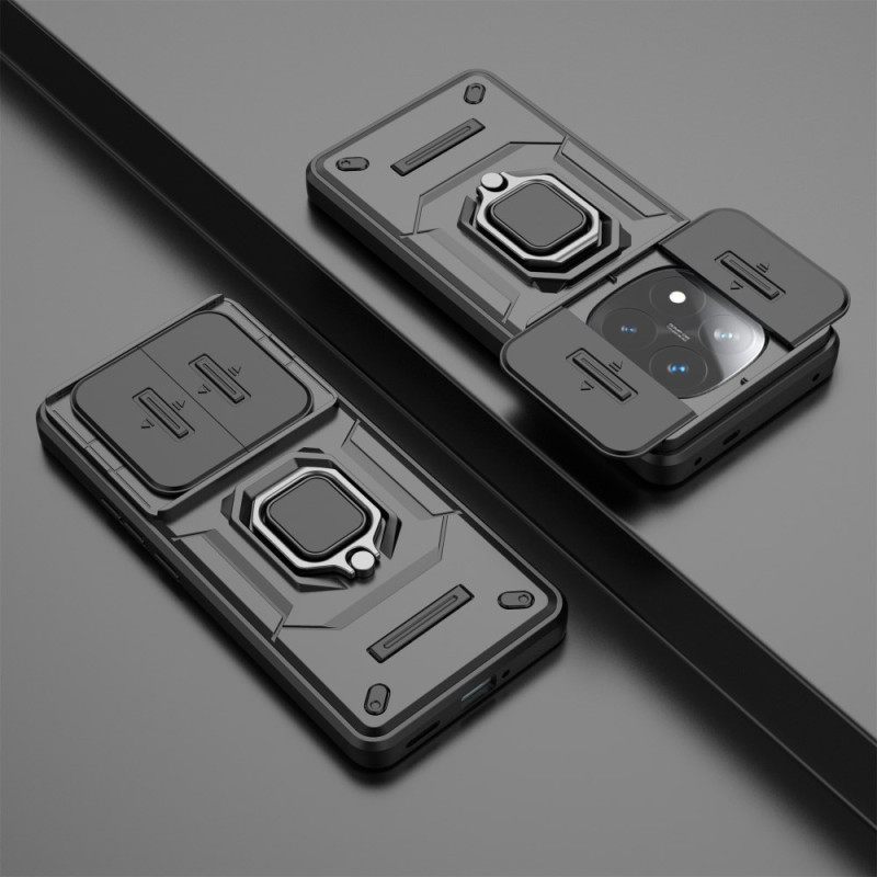 Hoesje Voor Xiaomi Redmi Note 14 Pro Plus 5g Duurzame Ring Met Lensbeschermer