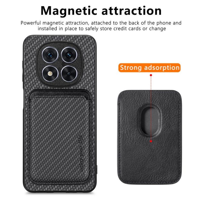 Hoesje Xiaomi Redmi Note 14 Pro Plus 5g Afneembare Magnetische Kaarthouder