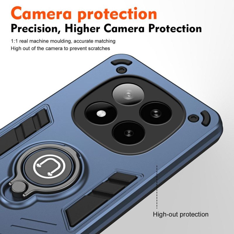 Hoesje Xiaomi Redmi Note 14 Pro Plus 5g Schuifbare Nokkenasbescherming En Standaard Bescherming Hoesje