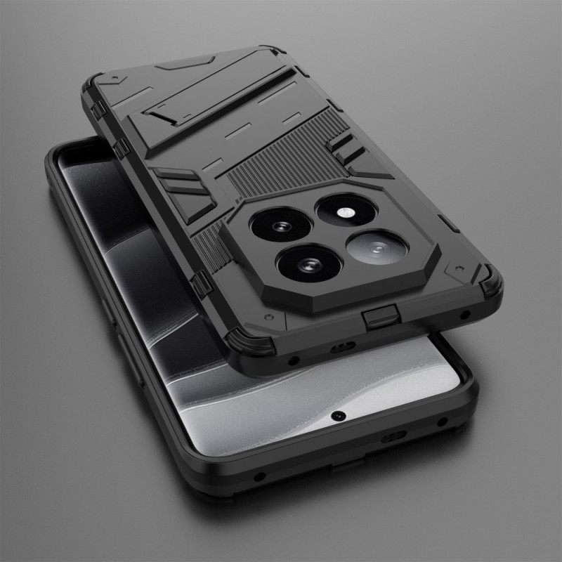 Hoesje Xiaomi Redmi Note 14 Pro Plus 5g Verwijderbare Handsfree Standaard Met Twee Standen