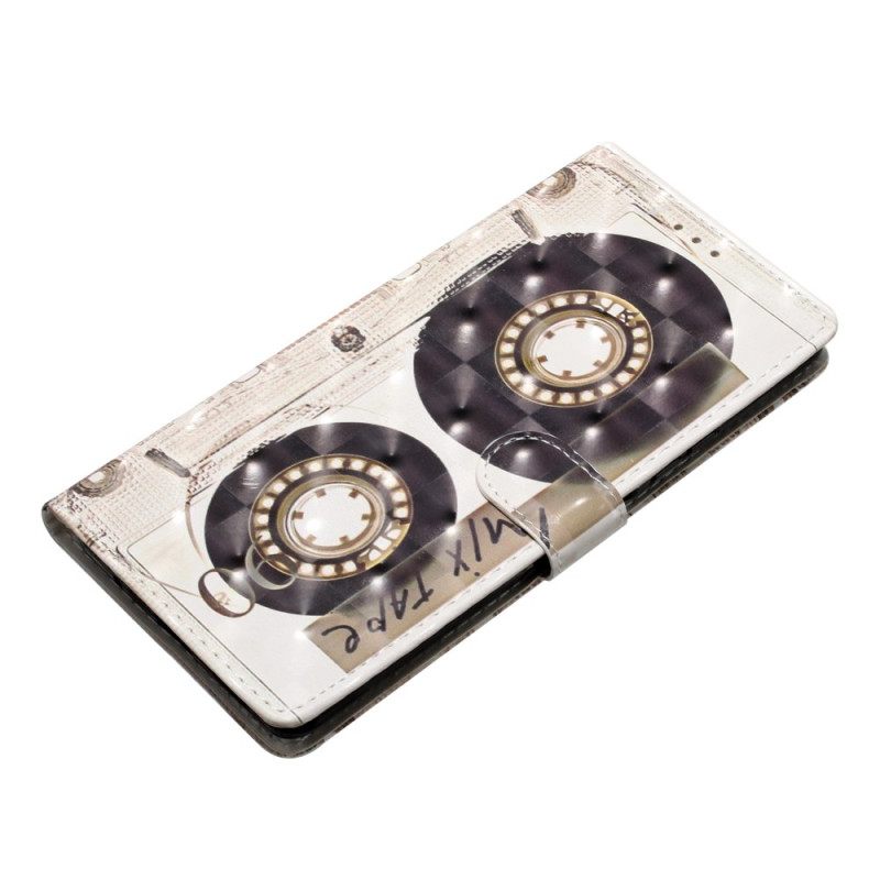 Leren Hoesje Voor Xiaomi Redmi Note 14 Pro Plus 5g Cassette 3d
