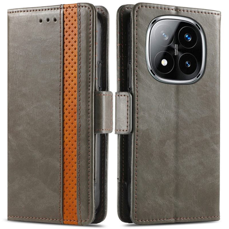 Leren Hoesje Xiaomi Redmi Note 14 Pro Plus 5g Caseneo Bescherming Hoesje