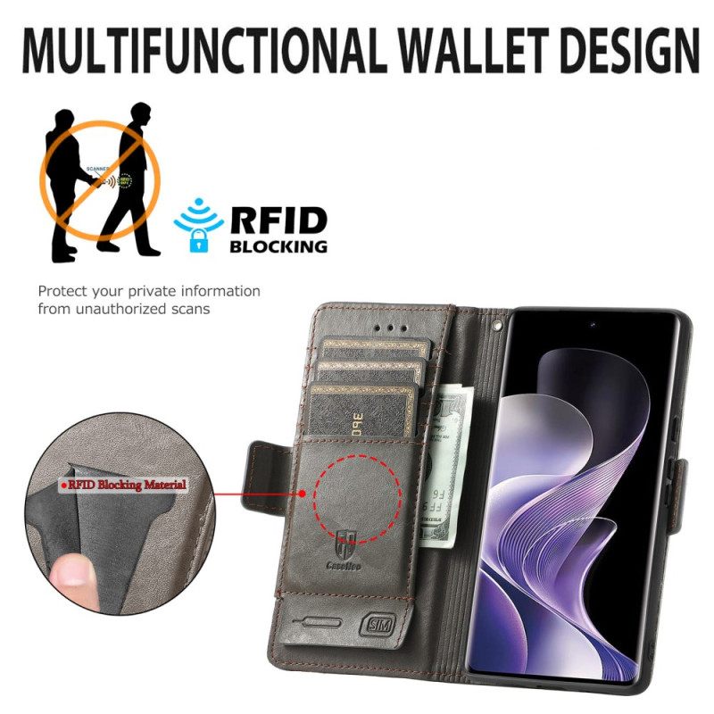 Leren Hoesje Xiaomi Redmi Note 14 Pro Plus 5g Caseneo Bescherming Hoesje