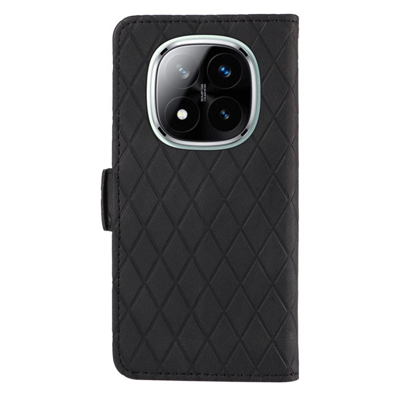 Leren Hoesje Xiaomi Redmi Note 14 Pro Plus 5g Diamanten