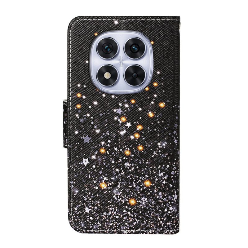 Leren Hoesje Xiaomi Redmi Note 14 Pro Plus 5g Zwart Pentagram