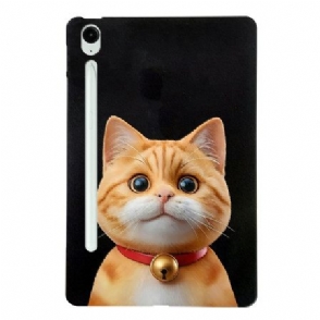 Case Hoesje Samsung Galaxy Tab S10 Fe Plus Telefoonhoesje Kat