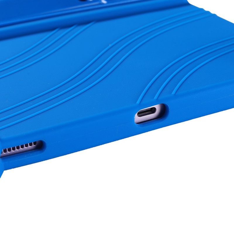 Case Hoesje Samsung Galaxy Tab S10 Fe Plus Telefoonhoesje Siliconen Met Standaard