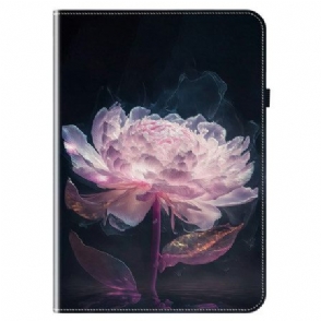 Cover Voor Samsung Galaxy Tab S10 Fe Plus Roze Pioenroos