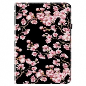 Hoesje Case Samsung Galaxy Tab S10 Fe Plus Telefoonhoesje Pruimenbloesems