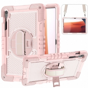 Hoesje Samsung Galaxy Tab S10 Fe Plus Standaard En Schouderband