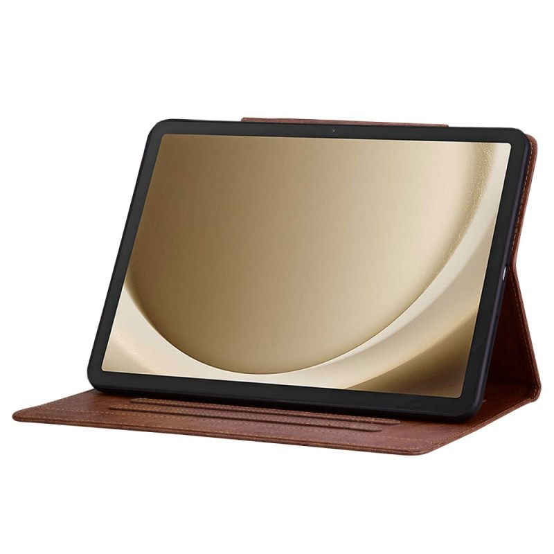 Leren Hoesje Samsung Galaxy Tab S10 Fe Plus Kattensluiting