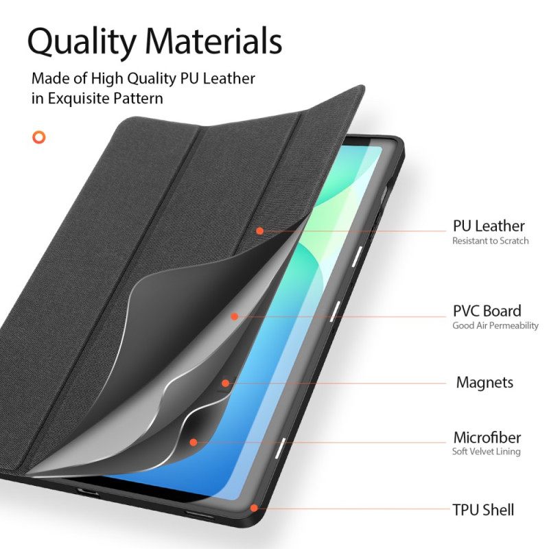 Samsung Galaxy Tab S10 Fe Plus Domo Serie Dux Ducis