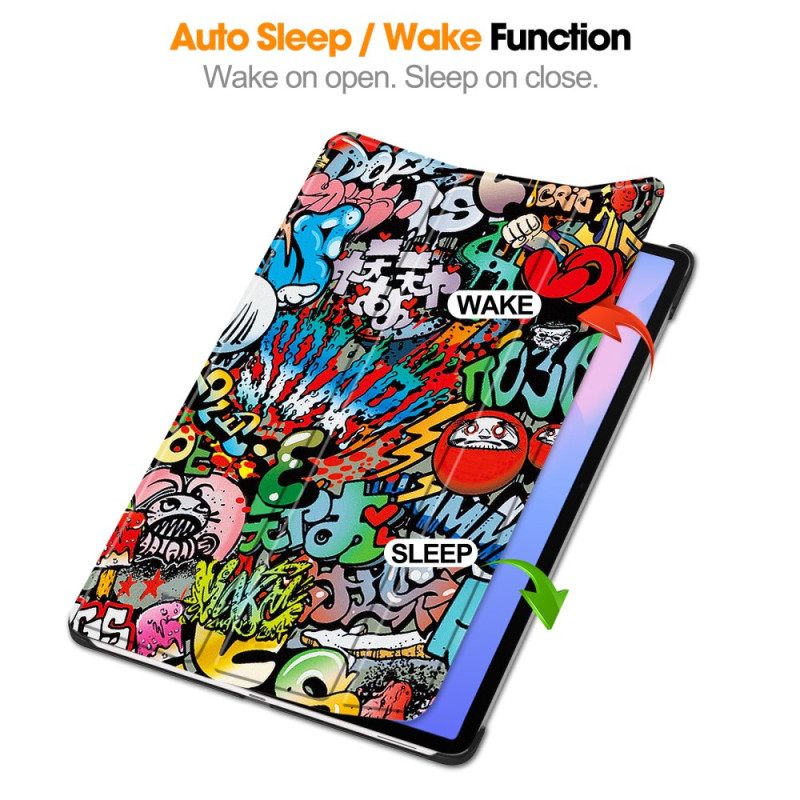 Samsung Galaxy Tab S10 Fe Plus Graffiti-patroon