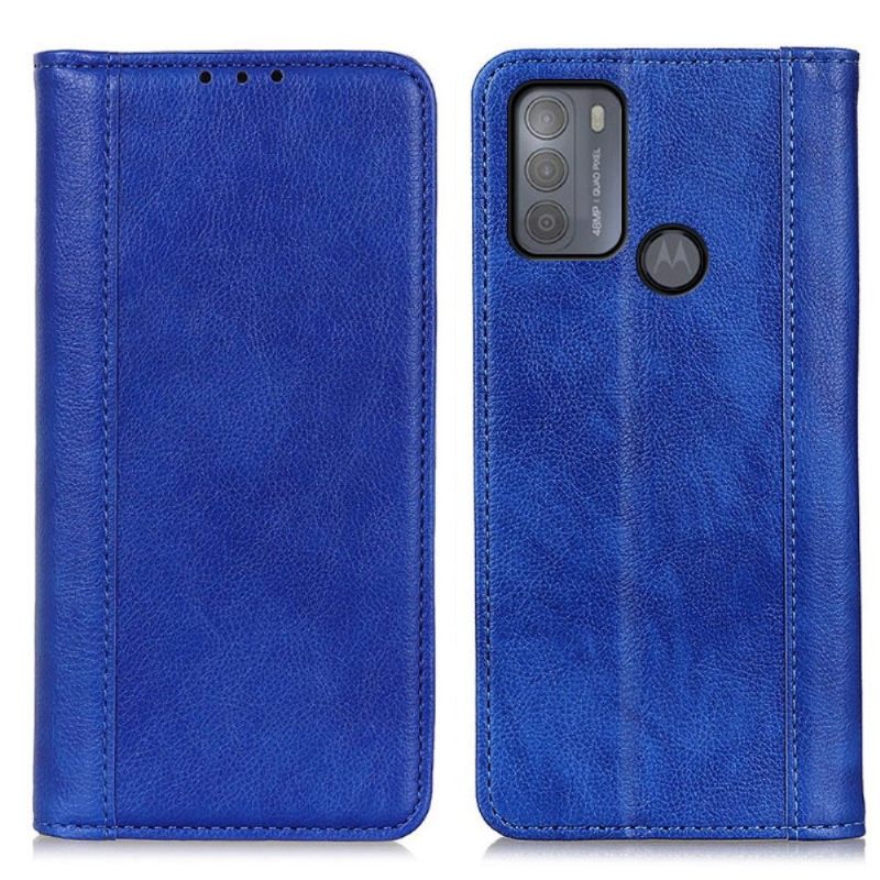 Cover voor Motorola Moto G50 Folio-hoesje Sylvester Kunstleer
