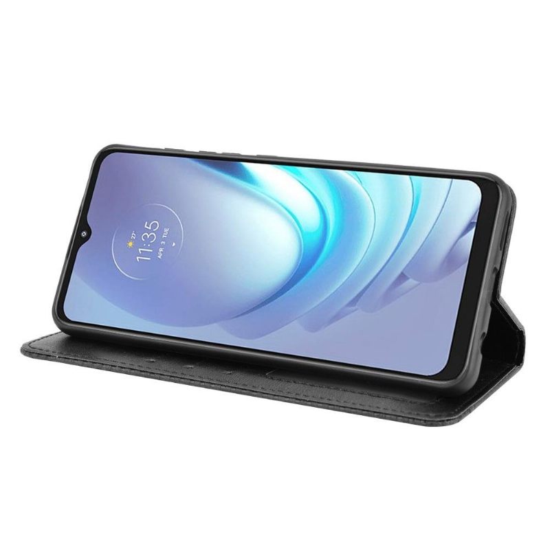 Cover voor Motorola Moto G50 Leer In Cirénius-stijl