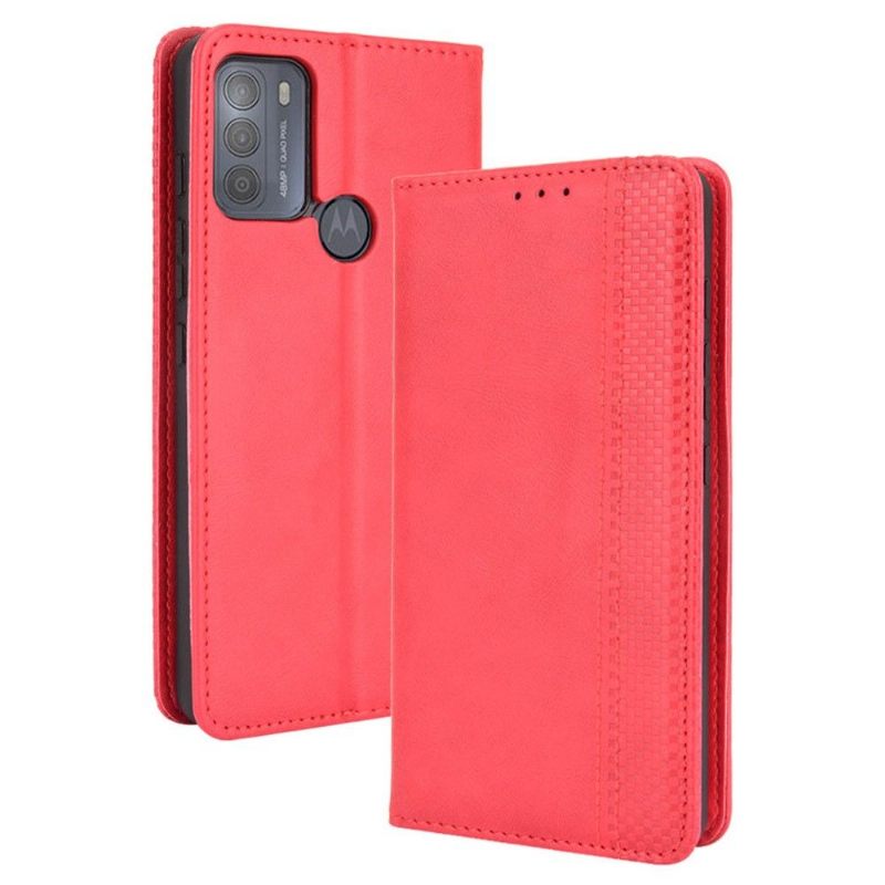 Cover voor Motorola Moto G50 Leer In Cirénius-stijl