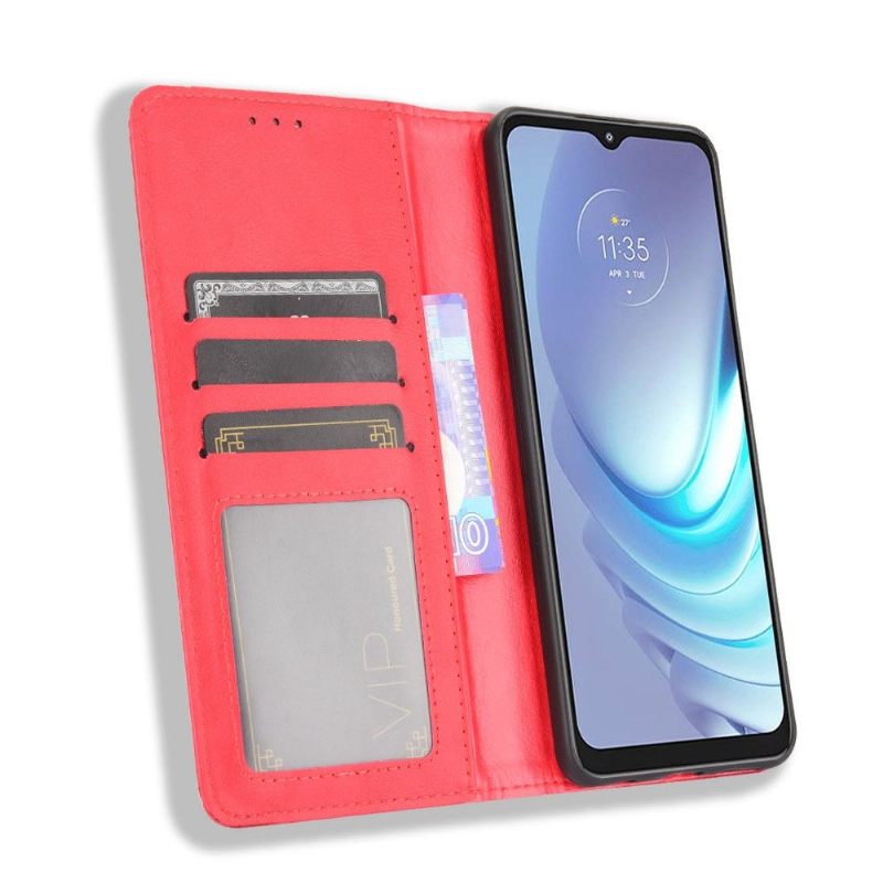 Cover voor Motorola Moto G50 Leer In Cirénius-stijl